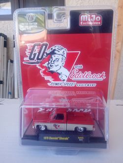 M2 Machines And Mijo Exclusive 1979 Chevrolet Silverado Theme Go With Edelbrock