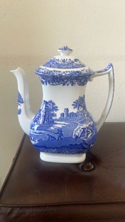 Blue italian coffee