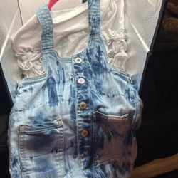 Tye-Dye  7 For All Mankind Jumper & Ruffle Sleeve Shirt