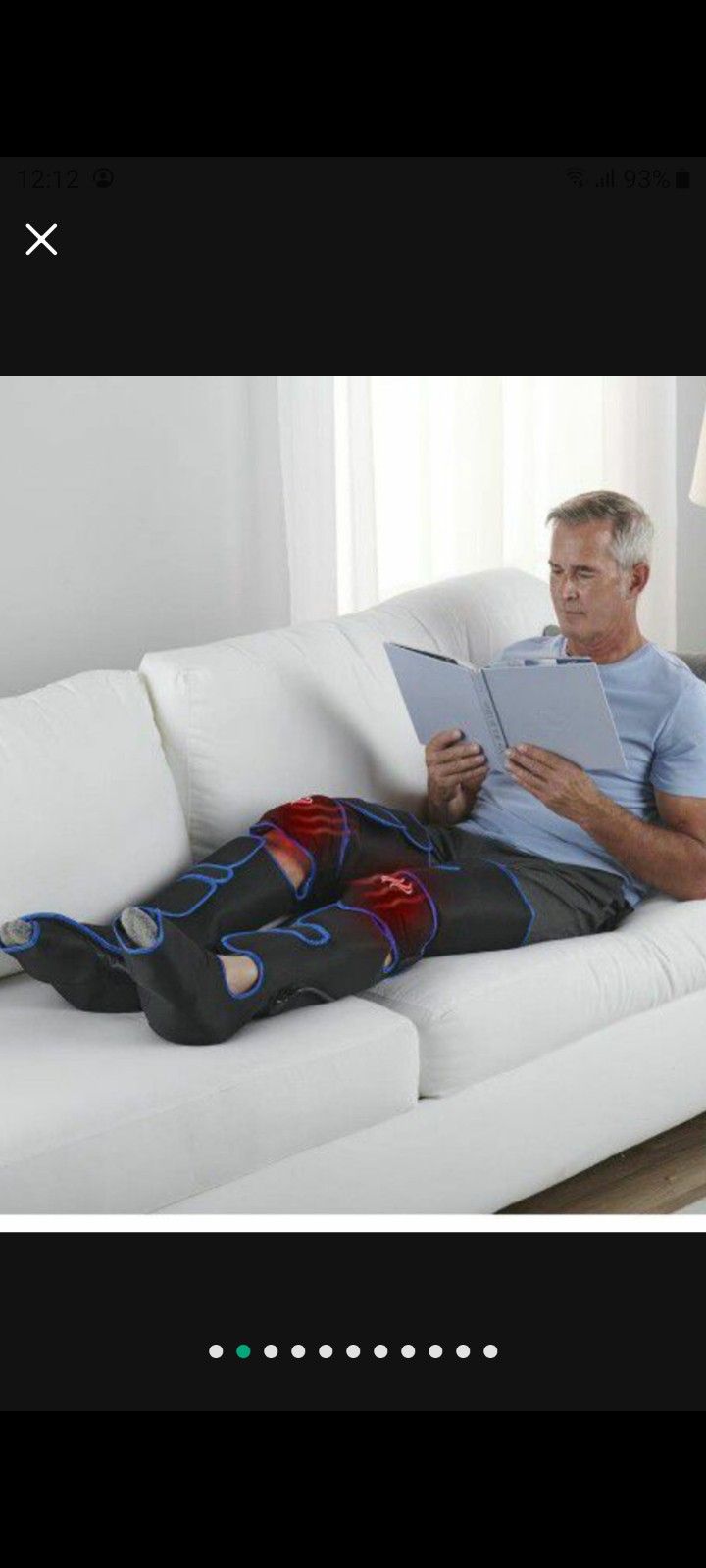 New With Tags High-quality Brand Compression Sleeve With It's Pump A Great Way For A Relaxing Time $250