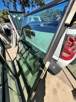 6x6 and 5x 6 black windows