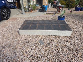 Gently used  twin box spring