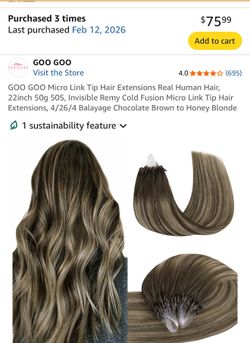 Hair extensions