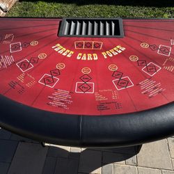 Three Card Poker Table 