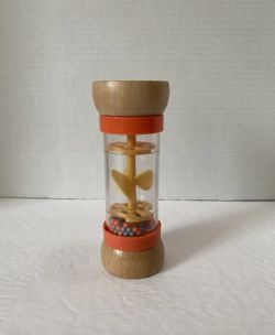 Carter’s Wooden Rainstick Rattle Toy