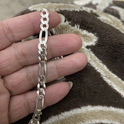 Real 925 Sterling Silver Men’s Bracelet 