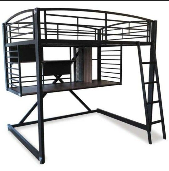 Bunk Bed Office Full Size 