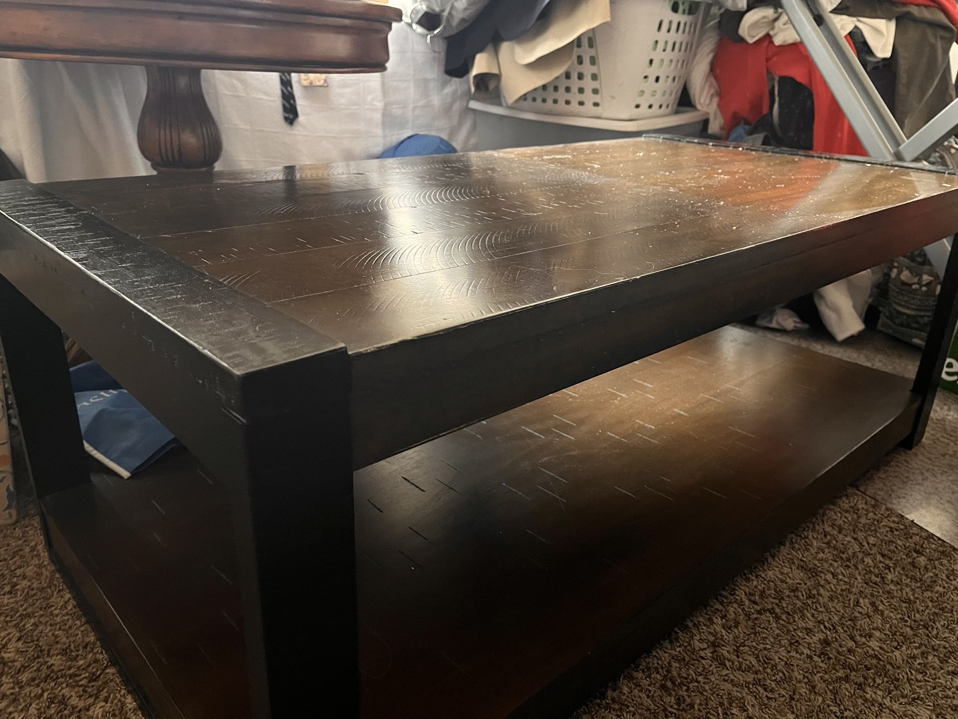 Living Room and Side Coffee Table