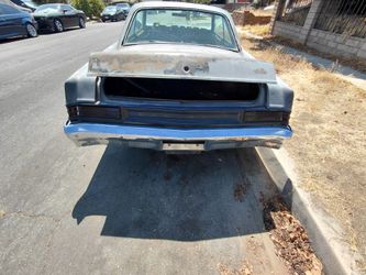 Plymouth Valiant rear window