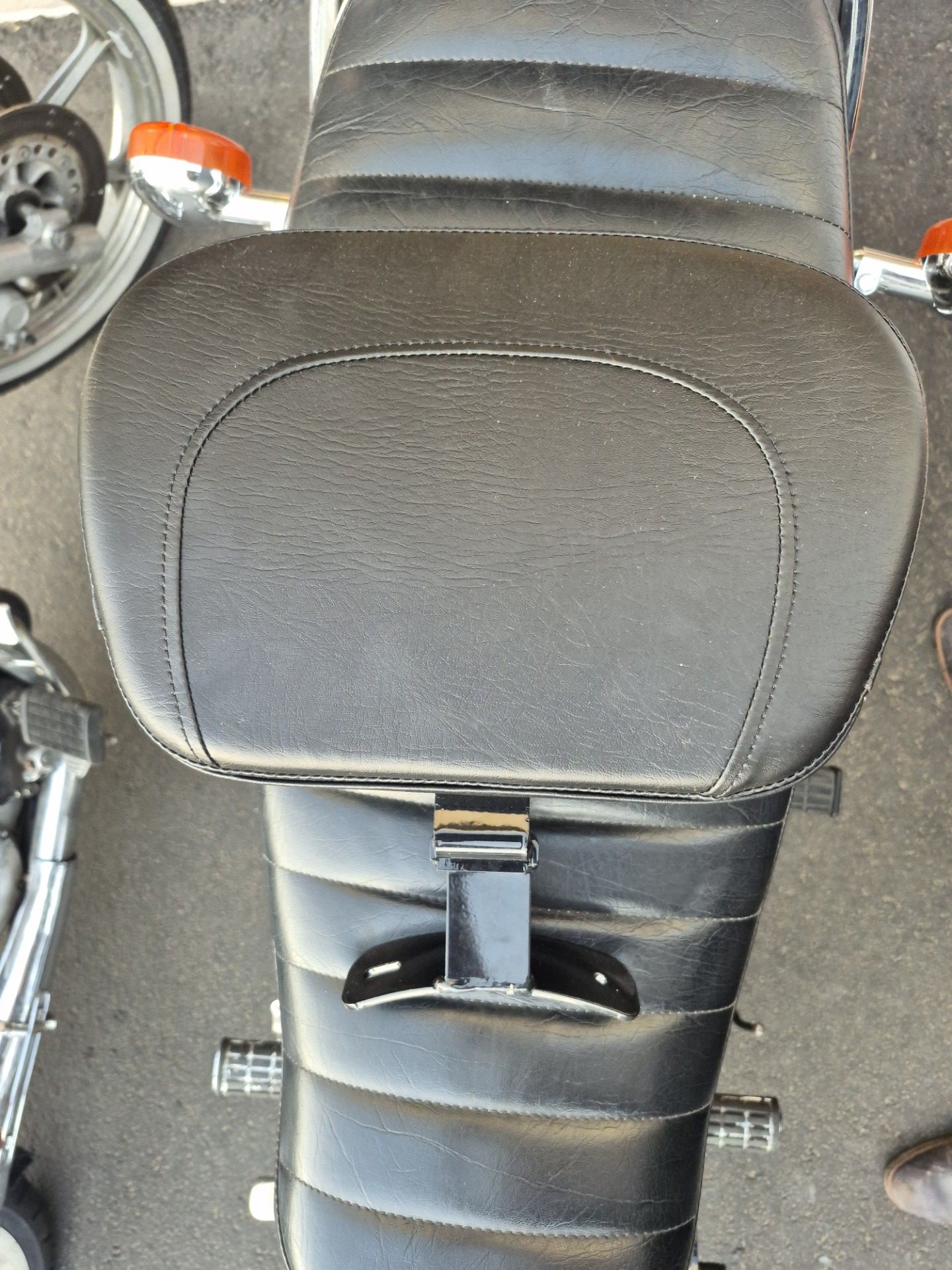 Harley Touring backrest fits 2009-2025 models