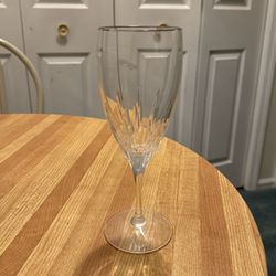 Lenox Firelight Platinum Iced Tea Glass Set Of 4 Glasses