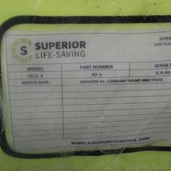 Superior Life Saving  6-man