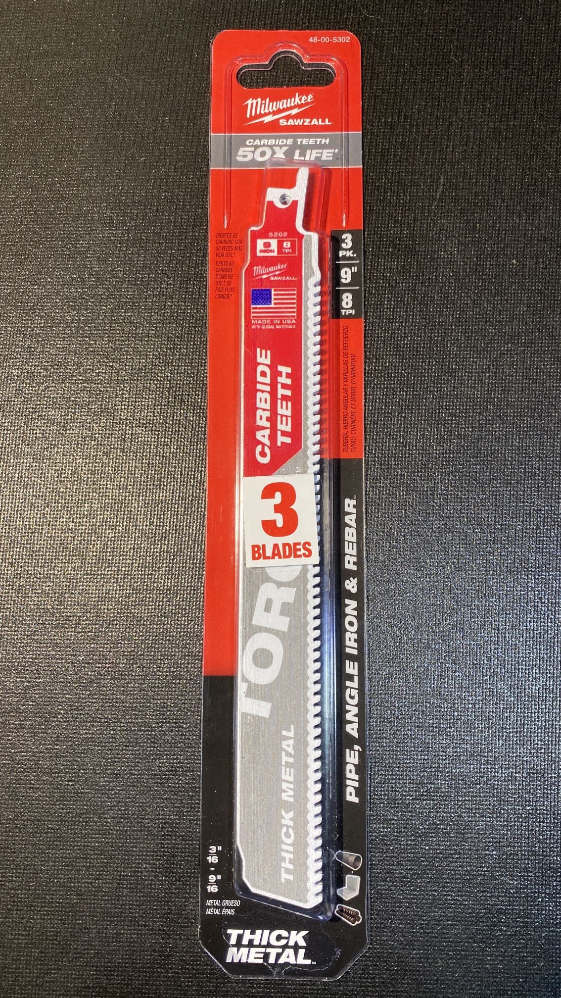 Milwaukee Blades Carbide