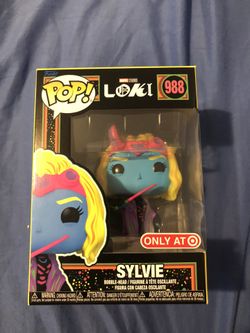 Funko Pop Loki - Sylvie Target Exclusive Black Light