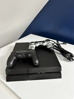 PS4 With Two Controllers