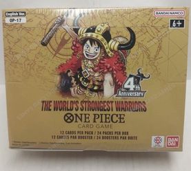 One Piece, OP-17 Worlds Strongest Booster box