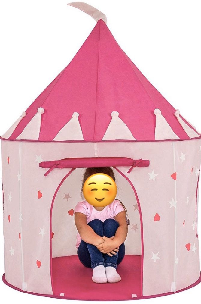Pink Children's Princess Play Tent (OR use for your princess of a Cat or Dog)