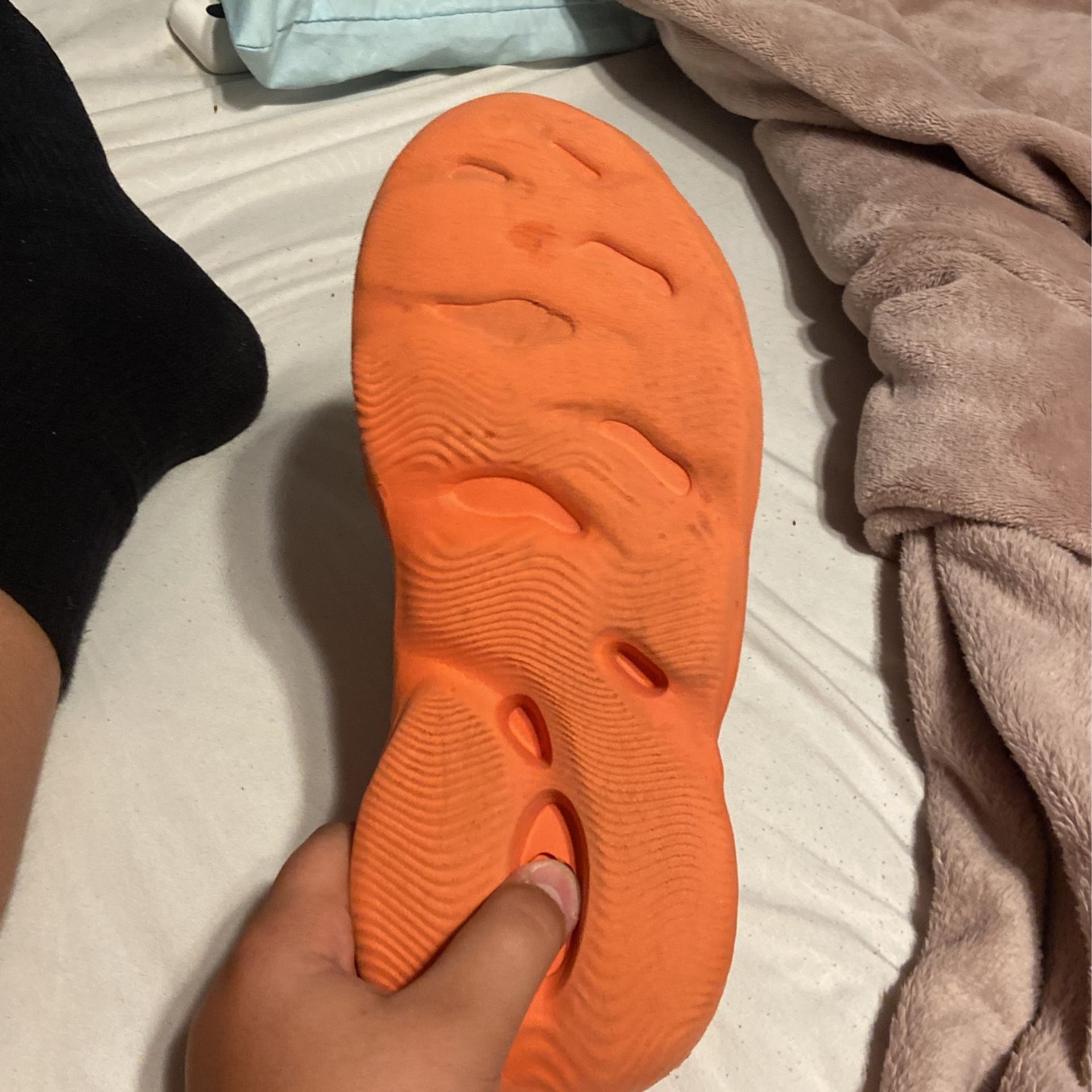 Orange Foam Runners