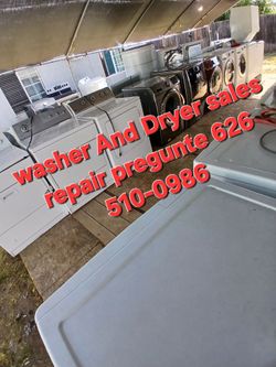 Washer And Dryer