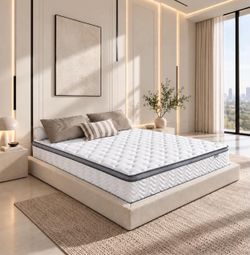 AirFrame QUEEN CLOUD  Bed Frame with Square Cushioned Base O-4 ( no headboard)