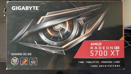 AMD Radeon RX 5700 XT Gigabyte Gaming OC 8GB