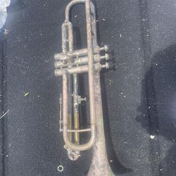 A. Feuillard silver plated trumpet