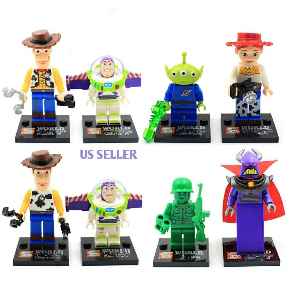 3 Sets Of Toy Story mini figures NEW fits lego