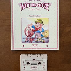 Worlds of Wonder, Talking Mother Goose Rapunzel Book & Cassette Tape