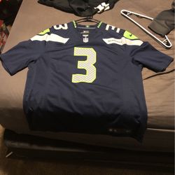 Official NFL Jersey Russell Wilson Mens XL