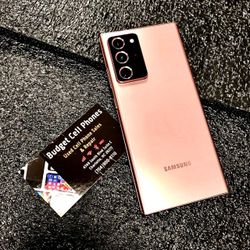 Samsung Galaxy Note 20 Ultra 5G,  128 GB, Unlocked For All Carriers $349