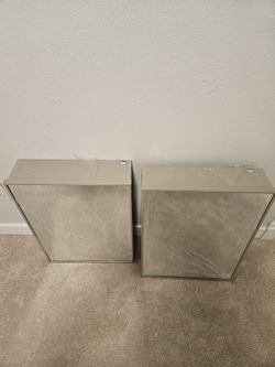 Tan Metal Medicine Cabinets