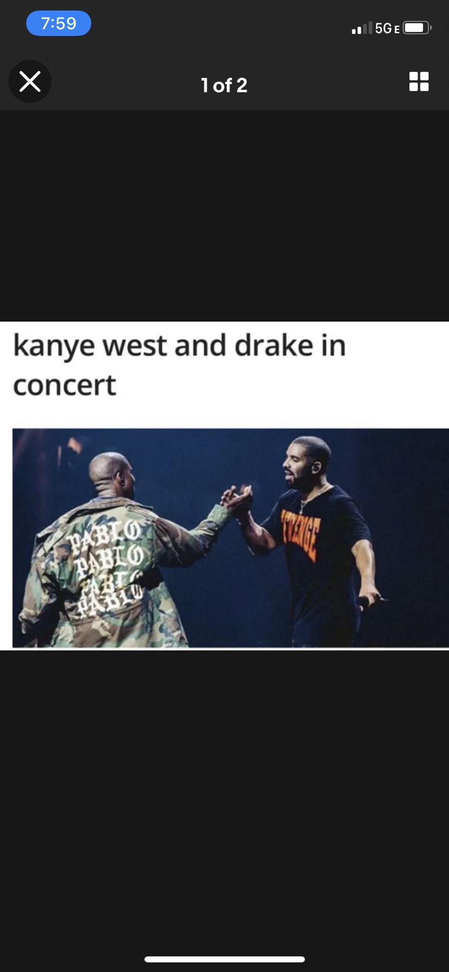 Kanye And Drake Concert Tickets