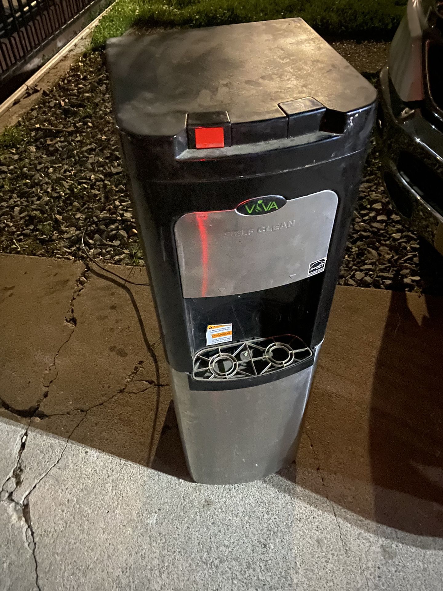 Viva Self Cleaning Stainless Steel Bottom Loading Water Cooler