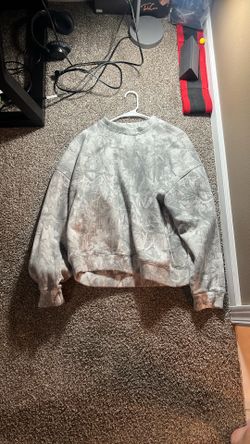 Camo Hollister Boxy Fit Crewneck Size Large