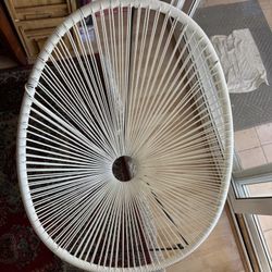 Accent Chair—Modern Woven Style