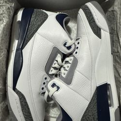 Jordan 3 Midnight Navy - Size 12