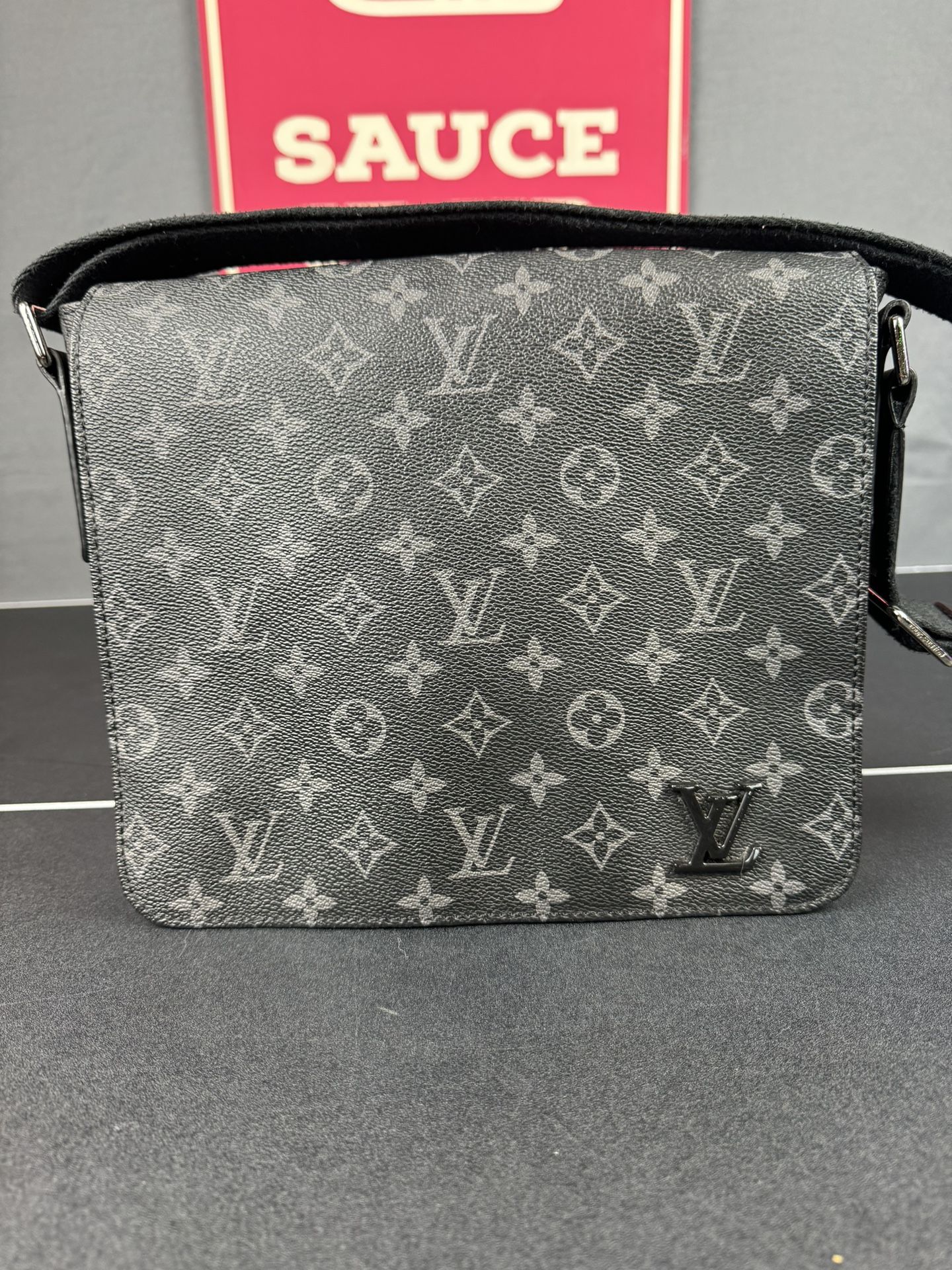 LOUIS VUITTON Monogram Eclipse District PM Preowned