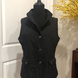 Talbots Quilted Vest 