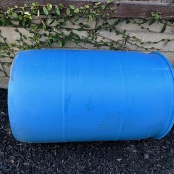2 55 Gallon Drums, Planter, Succulents and Garden 