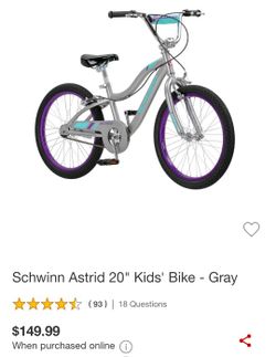 Schwinn discount astrid 20