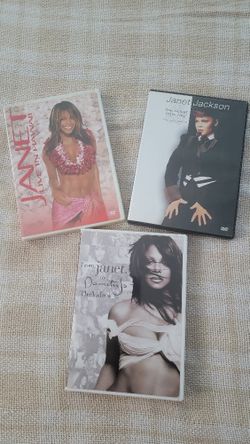Janet Jackson Collection DVDs