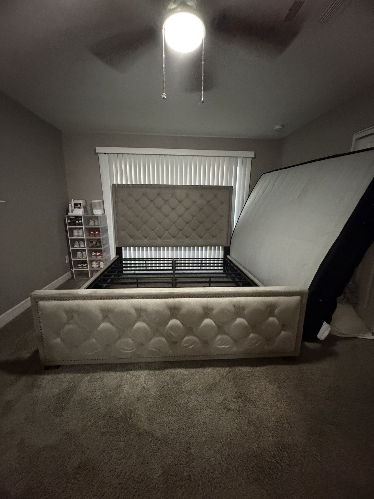 Grey Bed frame 