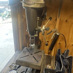 Vintage Craftsman Drill Press In Working Condition