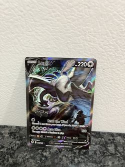 POKEMON LUGIA V 186/195 SILVER TEMPEST ALT ART