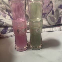 Romantic Bird oil lip change color lot of 2