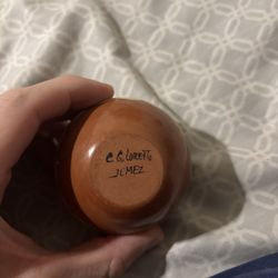 Jemez Pueblo Pottery – Signed E.G. Lor