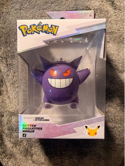 Jazwares Pokémon Glitter Gengar Series 1 Figurine 30th Anniversary NEW