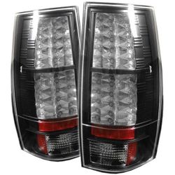 Spyder For GMC Yukon 2007-2014 LED Tail Lights Pair Black