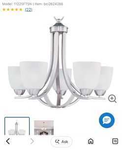 Maxim Axis 24" Wide 5 Light Chandelier