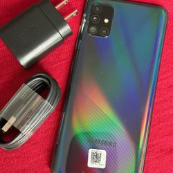 Samsung Galaxy A51 , Unlocked   for all Company Carrier ,  Excellent Condition  Like New